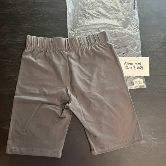 Taylor Swift “Ash from Your Fire” Grey Bike Shorts Size Large - Picture 3 of 3